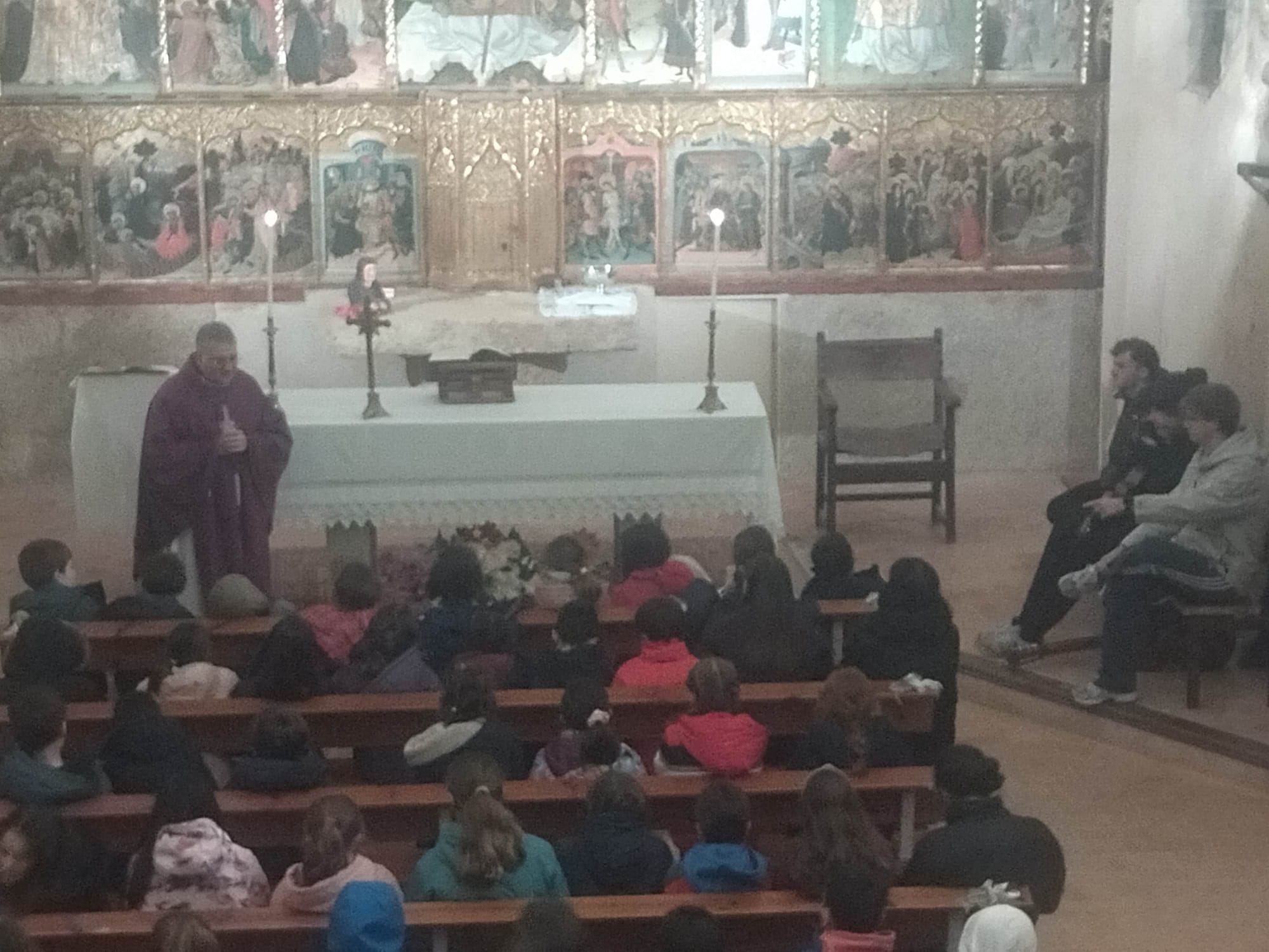 Excursión con niños de Primaria 