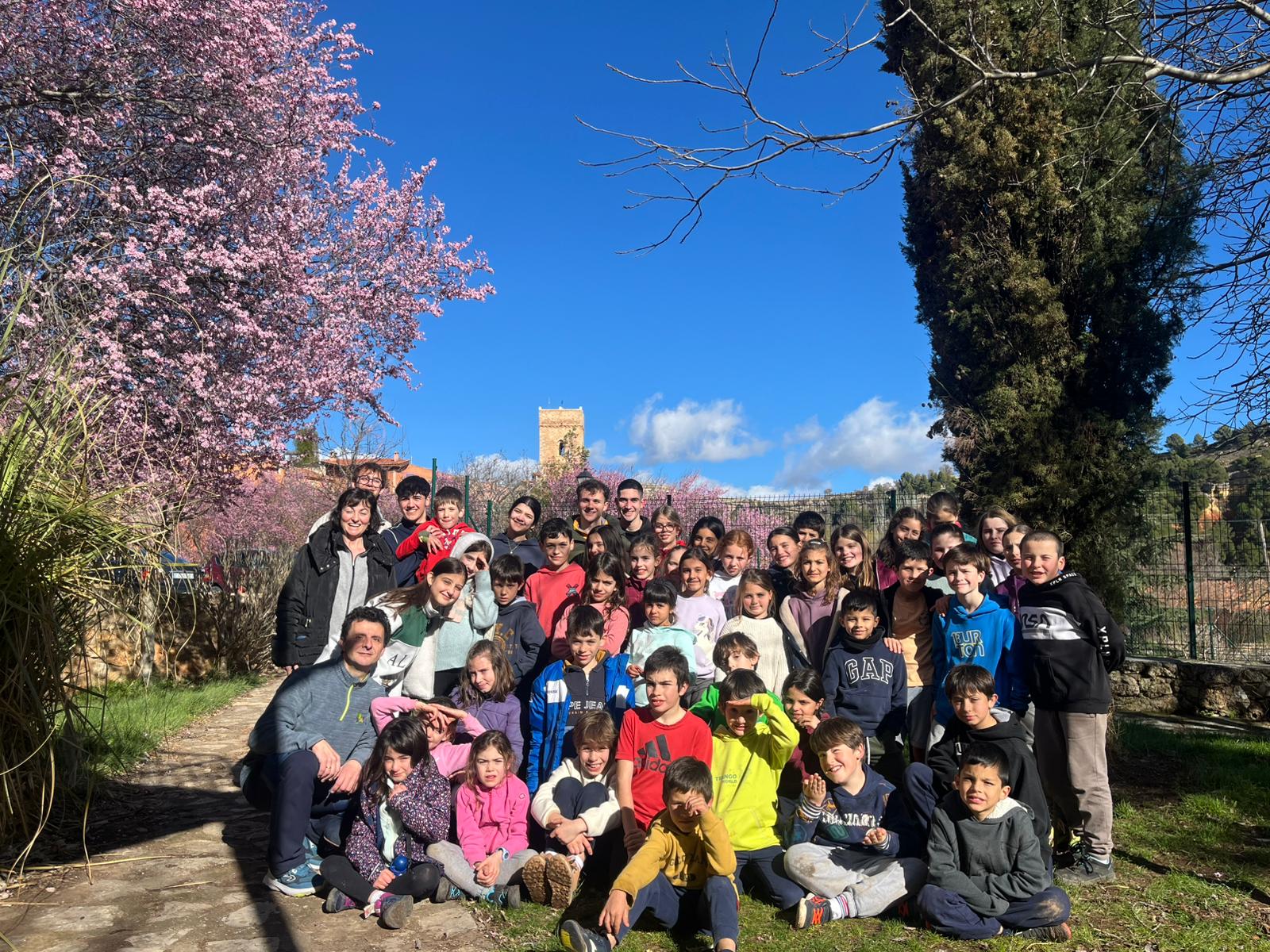 Excursión con niños de Primaria 